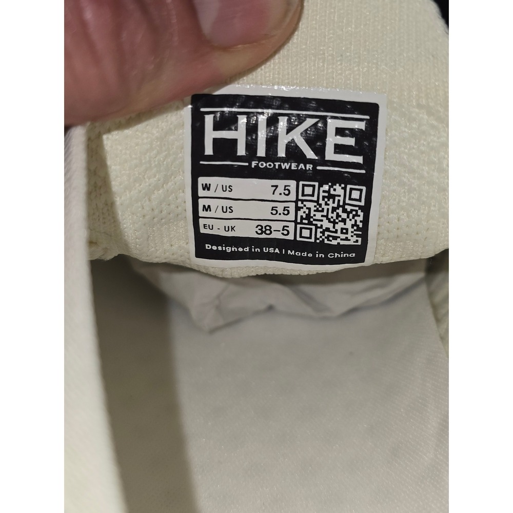 NWT Hike Footwear Comforto Max White Barefoot Neutral Sneakers EU 38 WMNS SZ 7.5 - Picture 8 of 8